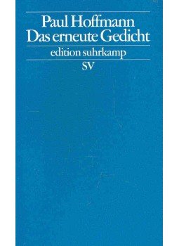 Hoffmann, Paul - Das erneute Gedicht, null 2002 antikvár könyv