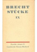 Brecht, Bertolt - Stücke IX.