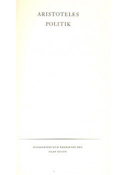 Aristoteles - Politik Aristoteles - Politik, null 1966 antikvár könyv