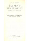 Thiess, Frank - Das Reich der Dämonen