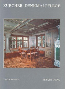  - Zürcher Denkmalpflege 1989/90, null 1992 antikvár könyv