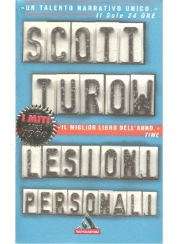 Scott Turow - Lesioni personali, null 2001 antikvár könyv