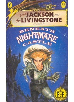 JACKSON, STEVE – LIVINGSTONE, IAN - Fighting Fantasy 25: Beneath Nightmare Castle JACKSON, STEVE – LIVINGSTONE, IAN - Fighting Fantasy 25: Beneath Nightmare Castle, null 1987 antikvár könyv