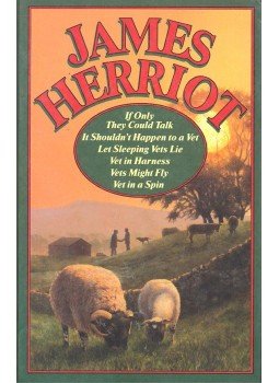 James Herriot - If Only They Could Talk – It Shouldn't Happen to a Vet – Let Sleeping Vets Lie – Vet in Harness – Vets Might Fly – Vet in a Spin, null 1977 antikvár könyv