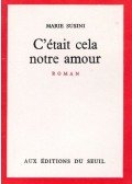 SUSINI, MARIE - C'était cela notre amour