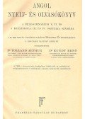YOLLAND, ARTHUR – KUNDT, ERNŐ - Angol nyelv- és olvasókönyv a reálgimnázium V.,VI. És a reáliskola III. és IV. osztálya számára