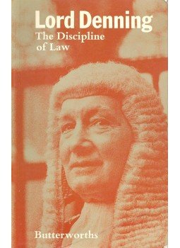 Lord DENNING - The Discipline of Law Lord DENNING - The Discipline of Law, null 1979 antikvár könyv