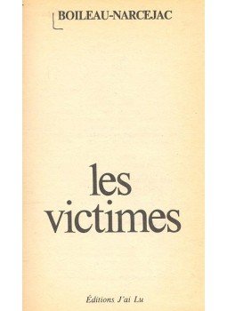 Boileau-Narcejac - Les victimes Boileau-Narcejac - Les victimes, null 1964 antikvár könyv