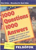 KÉSZ, ZOLTÁN – NÉMETNÉ HOCK, ILDIKÓ - 1000 Question 1000 Answers – Felsőfok
