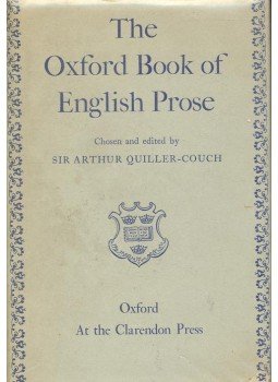 QUILLER-COUCH, ARTHUR (editor) - The Oxford Book of English Prose, null 1958 antikvár könyv