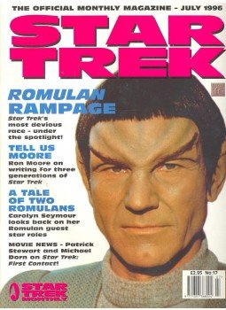  - Star Trek – The Official Monthly Magazine – 1996/7, null 0 antikvár könyv