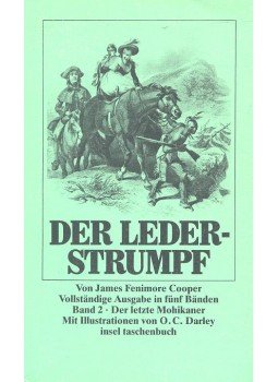 James Fenimore Cooper - Der Lederstrumpf – Band 1 : Der letzte Mohikaner, null 1990 antikvár könyv