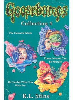 STINE. R.L. - Goosebumps Collection 4 – The Haunted Mask: Piano Lessons Can Be Murder: Be Careful What You Wish For, null 1996 antikvár könyv