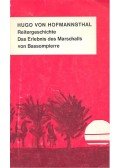 Hofmannsthal, Hugo von - Reitergeschichte; Das Erlebnis des Marschalls von Bassompierre