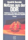BUSSIEK, HENDRIK - Notizen aus der DDR