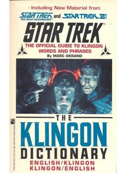 OKRAND, MARK - Star Trek – The Official Guide to Klingon Words and Phrases, null 1992 antikvár könyv