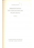 Thomas Mann - Bekenntnisse des Hochstaplers Felix Krull