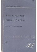 SWALLOW, ALAN (editor) - The Rinehart Book of Verse