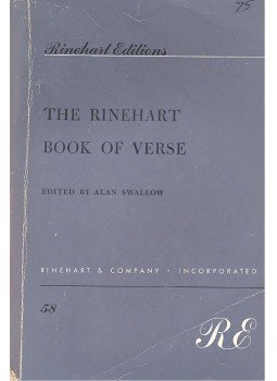 SWALLOW, ALAN (editor) - The Rinehart Book of Verse SWALLOW, ALAN (editor) - The Rinehart Book of Verse, null 1958 antikvár könyv
