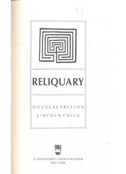 PRESTON, DOUGLAS – CHILD, LINCOLN - Reliquary PRESTON, DOUGLAS – CHILD, LINCOLN - Reliquary, null 1997 antikvár könyv