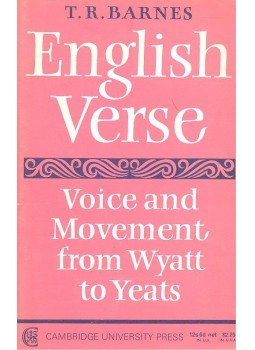BARNES, T.R. - English Verse – Voice and Movement from Wyatt to Yeats, null 1967 antikvár könyv