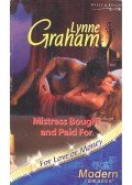 Graham, Lynne - Mistress Bought and Paid For