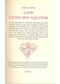 Marek, Jiri - Land unter dem Äquator