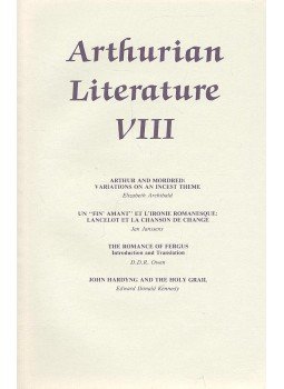 BARBER, RICHARD - Arthurian Literature VIII, BARBER, RICHARD - Arthurian Literature VIII,, null 1989 antikvár könyv
