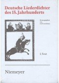 KRAUS, KARL von (editor) - Deutsche Liederdichter des 13, Jahrhunderts I-II,