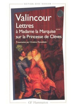 VALINCOUR - Lettres à Madame la Marquise sur la Princesse de Clèves, null 2001 antikvár könyv