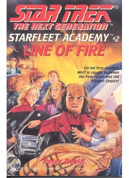 David, Peter - Star Trek – The Next Generation – Starfleet Academy – Line of Fire David, Peter - Star Trek – The Next Generation – Starfleet Academy – Line of Fire, null 1993 antikvár könyv