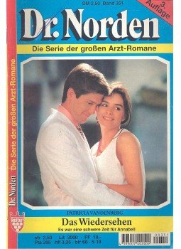  - Dr. Norden – Die Serie der grossen Arzt-Romane nr. 351, null 0 antikvár könyv