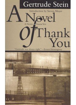 Stein, Gertrude - A Novel of Thank You Stein, Gertrude - A Novel of Thank You, null 2004 antikvár könyv