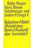 BIENEK, HORST - Solschenizyn und andere – Essays