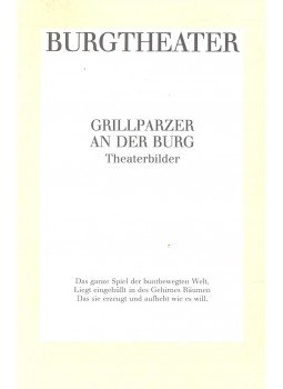  - Grillparzer an der Burg – Theaterbilder, null 0 antikvár könyv