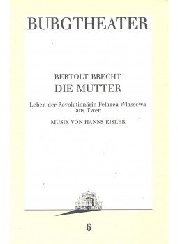 Brecht, Bertolt - Die Mutter Brecht, Bertolt - Die Mutter, null 1986 antikvár könyv