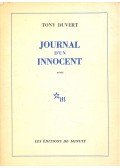 DUVERT, TONY - Journal d'un innocent