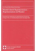 THAYSEN, UWE – KLOTH, HANS MICHAEL (edt) - Wandel durch Repräsentation – Repräsentation im Wandel: Entstehung und Ausformung der parlamentarischen Demokratie in Ungarn, Polen, der Tschechoslowakei und der ehemaligen DDR