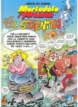 IBÁNEZ, F. (ill) - Una aventura de Mortadelo y Filemón – La sirenita, null 1998 antikvár könyv