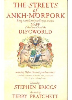 BRIGGS, STEPHEN – PRATCHETT, TERRY - The Streets of Ankh-Morpork BRIGGS, STEPHEN – PRATCHETT, TERRY - The Streets of Ankh-Morpork, null 1993 antikvár könyv