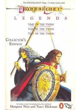 WEIS, MARGARET – HICKMAN, TRACY (ed) - Dragonlance Legends – Time of the Twins – War of the Twins – Test of the Twins, null 1989 antikvár könyv