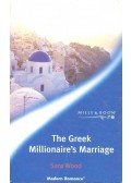 Wood, Sara - The Greek Millionaire's Marriage