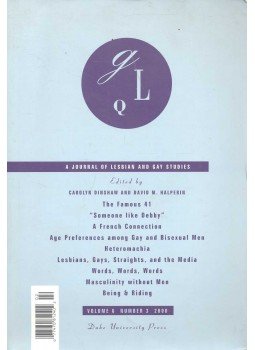 DINSHAW, CAROLYN – HALPERIN, DAVID M. - A Journal of Lesbian and Gay Studies – Volume 6 Number 3 DINSHAW, CAROLYN – HALPERIN, DAVID M. - A Journal of Lesbian and Gay Studies – Volume 6 Number 3, null 2000 antikvár könyv