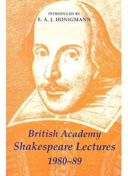 HONIGMANN, E,A,J, (introduced) - British Academy Shakespeare Lectures 1980-89, null 1993 antikvár könyv