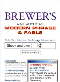 AYTO, JOHN – CROFTON, IAN - Brewer's Dictionary of Modern Phrase & Fable, null 2006 antikvár könyv