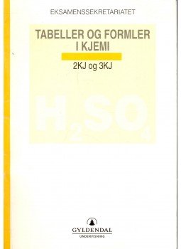  - Tabeller og Formler I Kjemi, null 1998 antikvár könyv