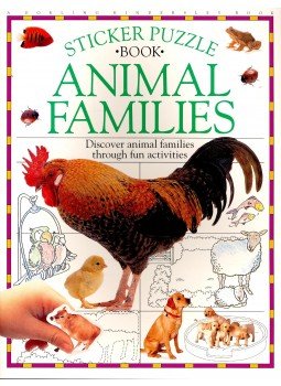  - Sticker Puzzle Book – Animal Families – Discover animal families through fun activities, null 1995 antikvár könyv