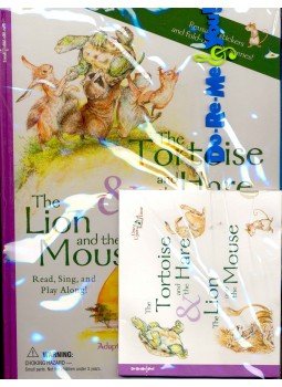 SIMON, CHARNAN - The Tortoise and the Hare & The Lion and the Mouse – Read, Sing, and Play Along!, null 2006 antikvár könyv