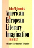 McCORMICK, JOHN - American & European Literary Imagination 1919-1932