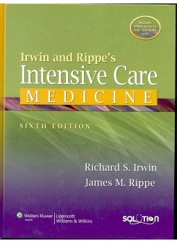 IRWIN, RICHARD S. - RIPPE, JAMES M. - Irwin and Rippe's Intensive Care Medicine IRWIN, RICHARD S. - RIPPE, JAMES M. - Irwin and Rippe's Intensive Care Medicine, null 2009 antikvár könyv